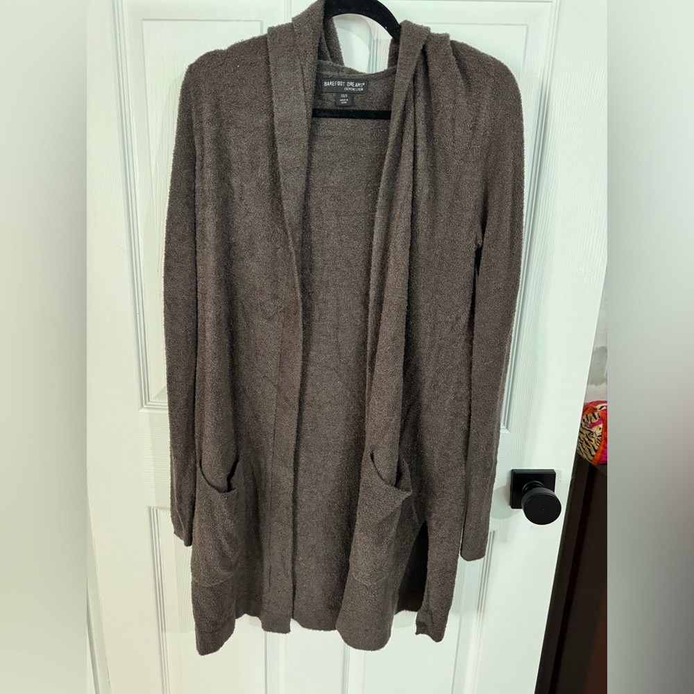Barefoot Dreams Cardigan SIZE XS/S- Gray